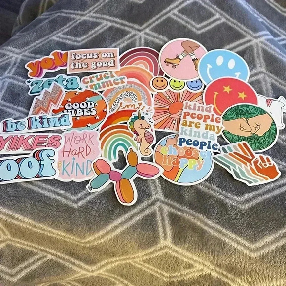 Other - 💚 27 Mystery Variety Feminine Trendy Aesthetic Stickers